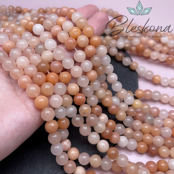 Авантюрин коричневый 8 мм 