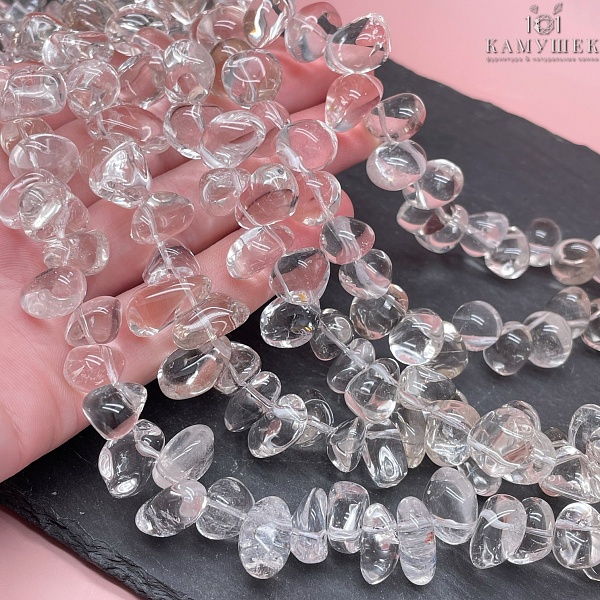 Горный хрусталь фриформ (со смещенным центром) 15-18 мм