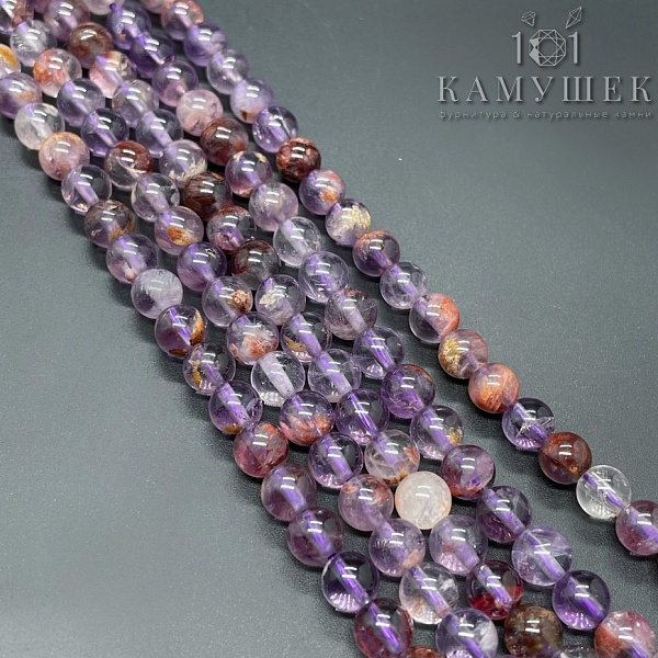  Кварц Фантомный (Ауралит)  6 мм