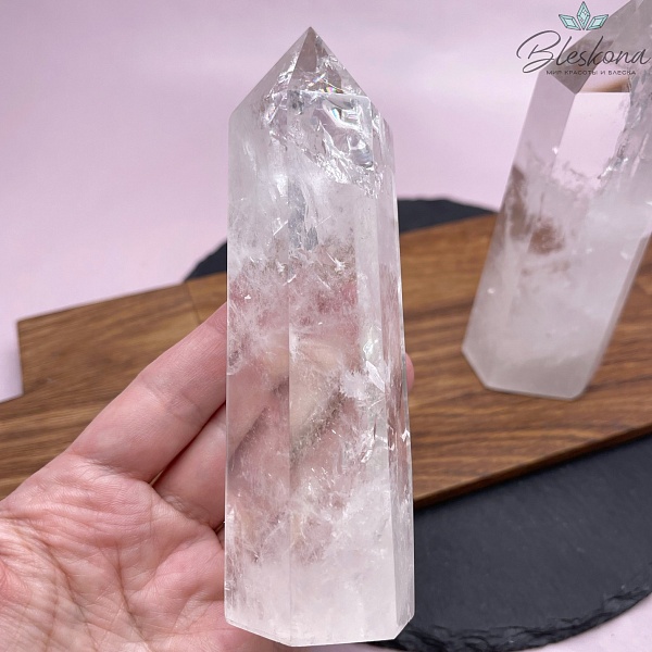 Горный хрусталь кристалл 40*120 мм