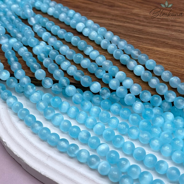 Селенит голубой (тонированный) 6мм