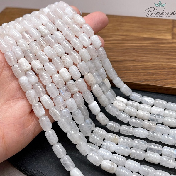 Лунный камень бочата №1 6*9 мм