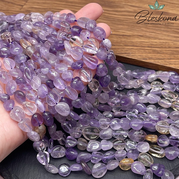 Аметрин галтовка (9-11)*(8-9) мм