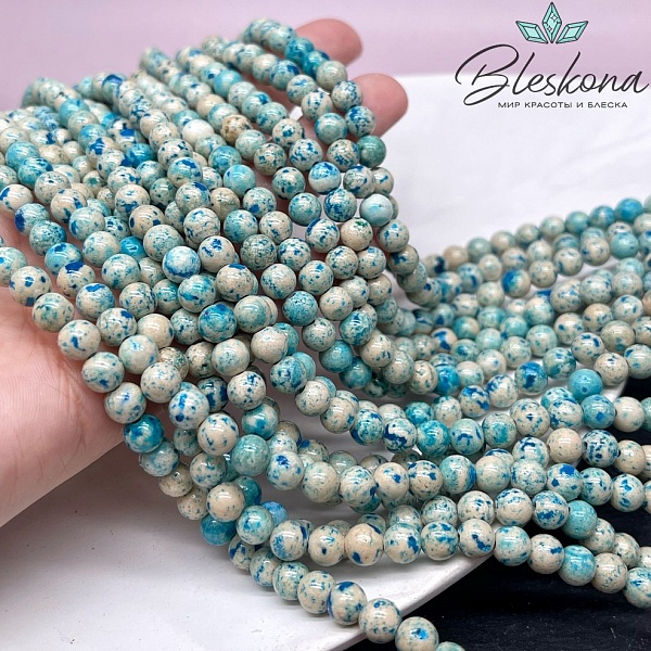 Травертин голубой 6,5 мм