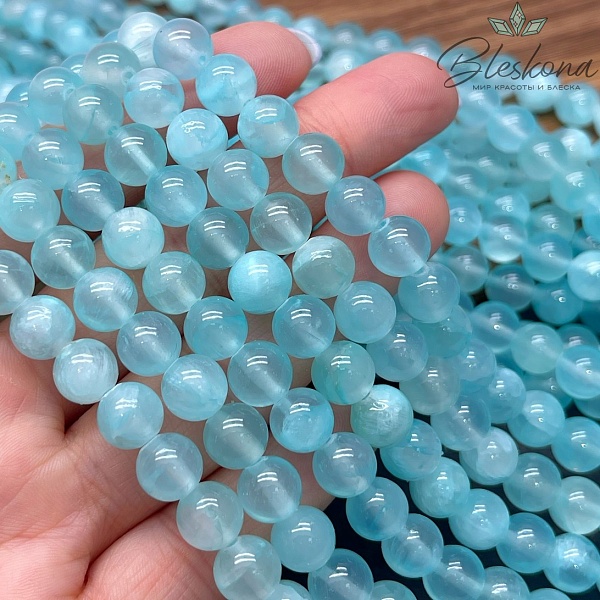 Оникс бирюзовый 8 мм 