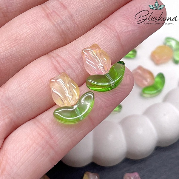 15*13 мм Бусина тюльпан №6