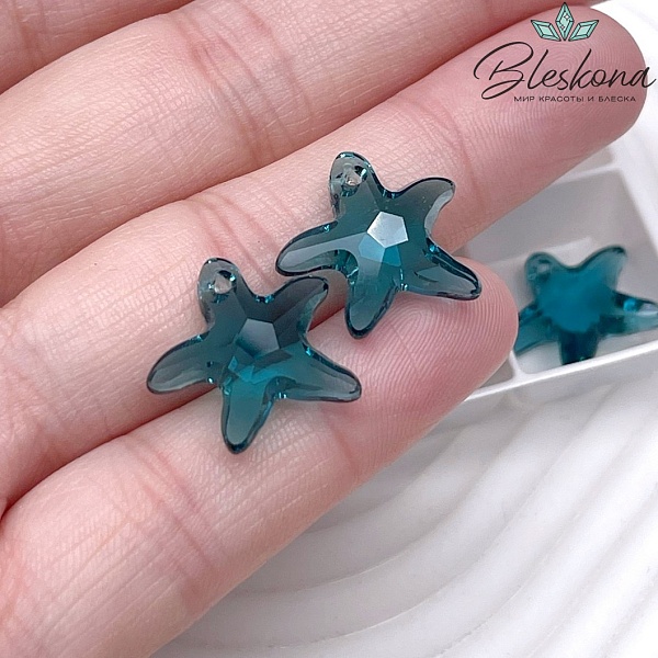 6721 Starfish Pendant 16 mm Indicolite