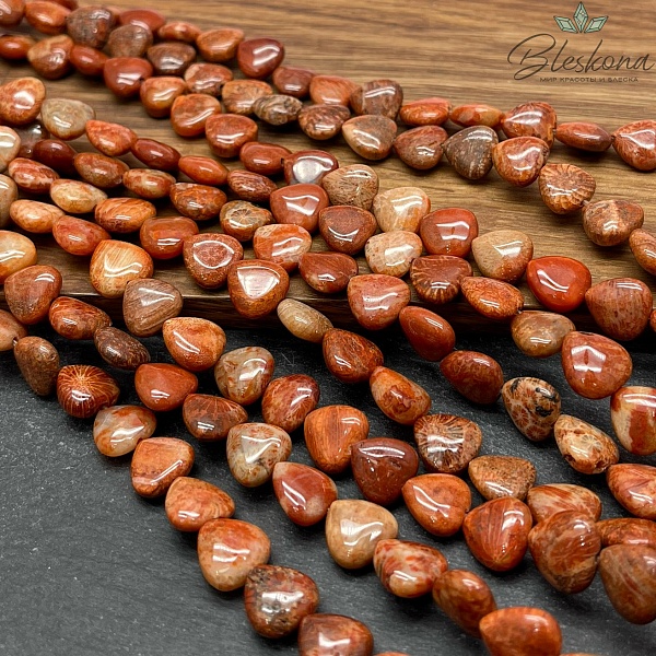 Сердца Петоски №1 10*10*5 мм