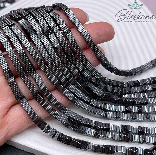 4мм Гематин имитация, квадрат