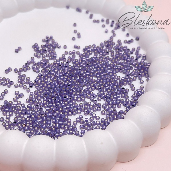 Бисер TOHO round 11/0 цвет №2124 (оттенок сиреневого)