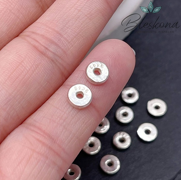 6*1,8 мм Разделитель колесо посеребрение