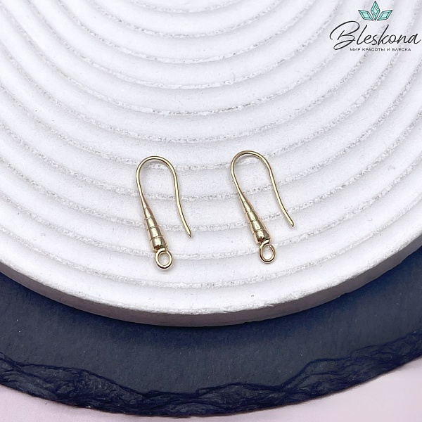 22*3 мм Цвет золото, Швензы крючок 