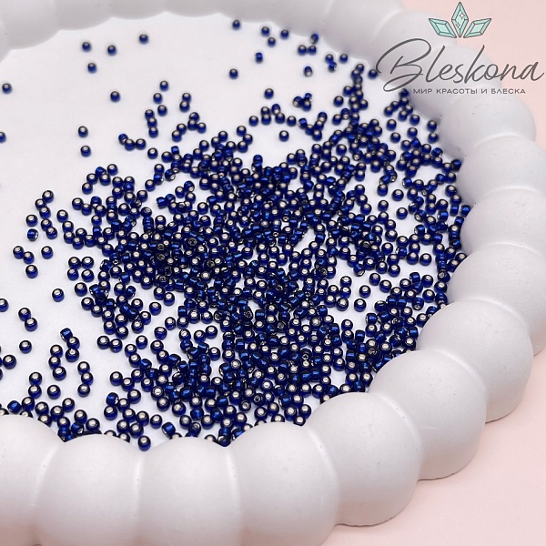 Бисер TOHO round 11/0 цвет №28D (оттенок синего)
