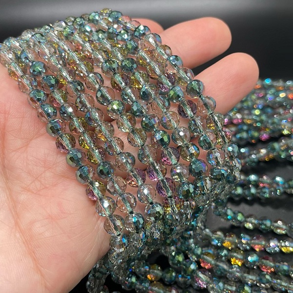 6 мм Стекло Lux, шар, цвет хамелеон