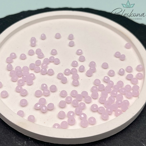 Чешское стекло №48 ⌀4мм