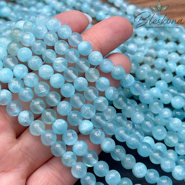 Оникс бирюзовый 6 мм 