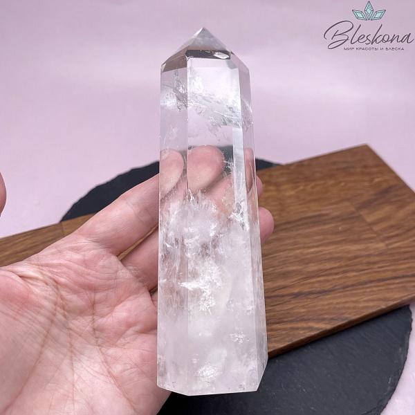 Горный хрусталь кристалл 40*135 мм 