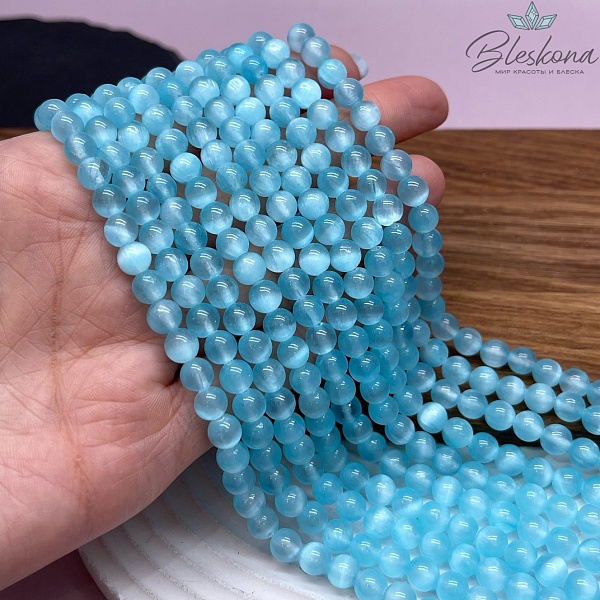 Селенит голубой (тонированный) 6мм