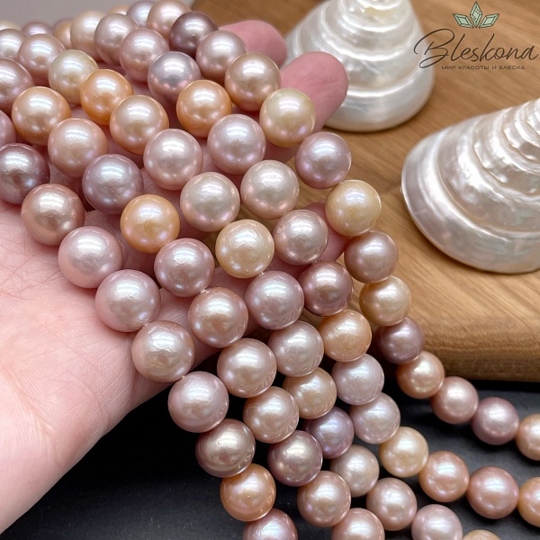 Жемчуг шар микс на увеличение 9-11 мм 