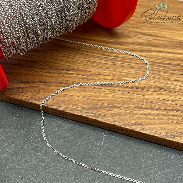 Цепь №Я1 Цвет серебро 1,2*1,2 мм 