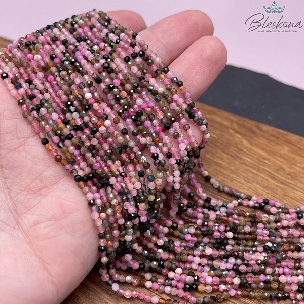 Турмалин алмазная огранка 2,5 мм