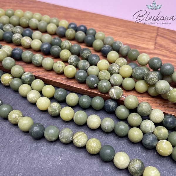 Змеевик (серпентин, антигорит) матовый 10 мм