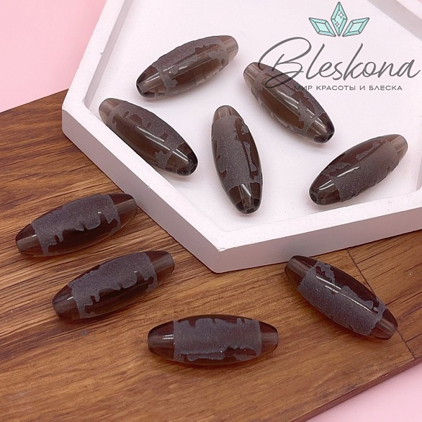 Бусина Дзи Би Гань 30*11 мм