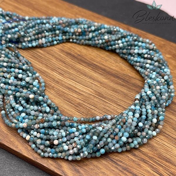 Апатит алмазная огранка №2 2 мм