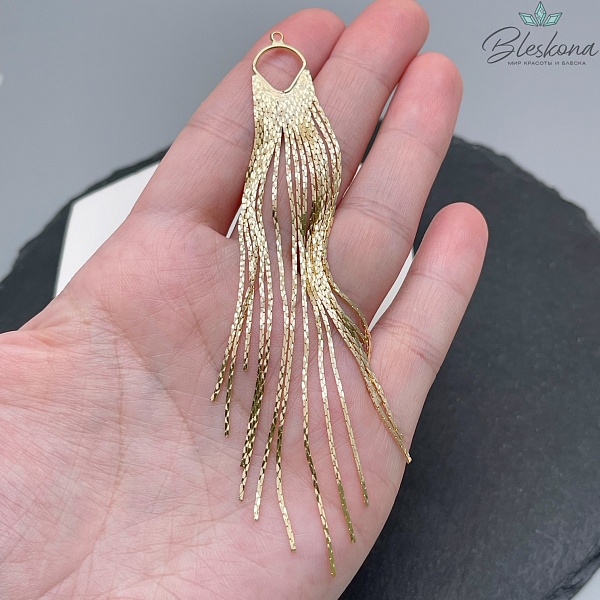 115*12 мм Цвет золото, Подвеска шторка