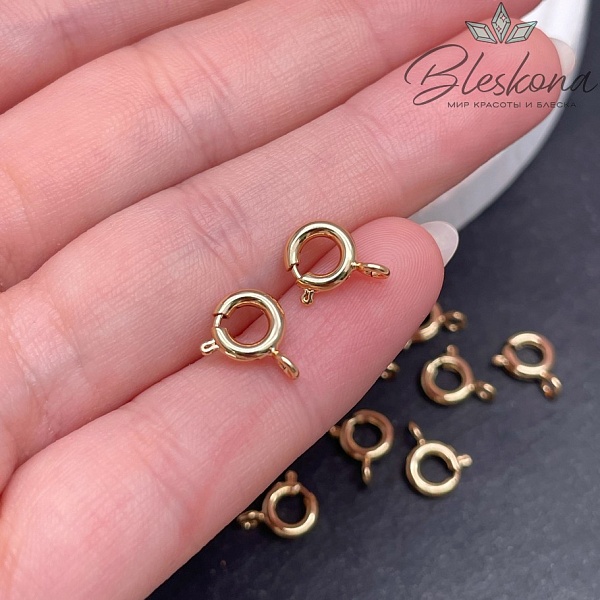 7 мм Цвет золото, Замок Шпрингель Люкс