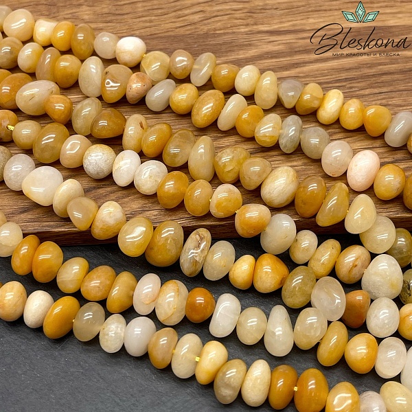 Авантюрин коричневый галтовка №1 (6-9)*(8-13)