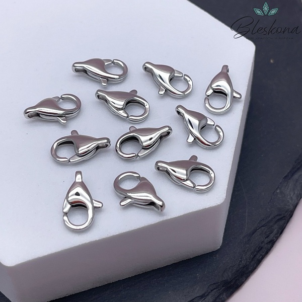 13 мм Цвет серебро, Замок округлый