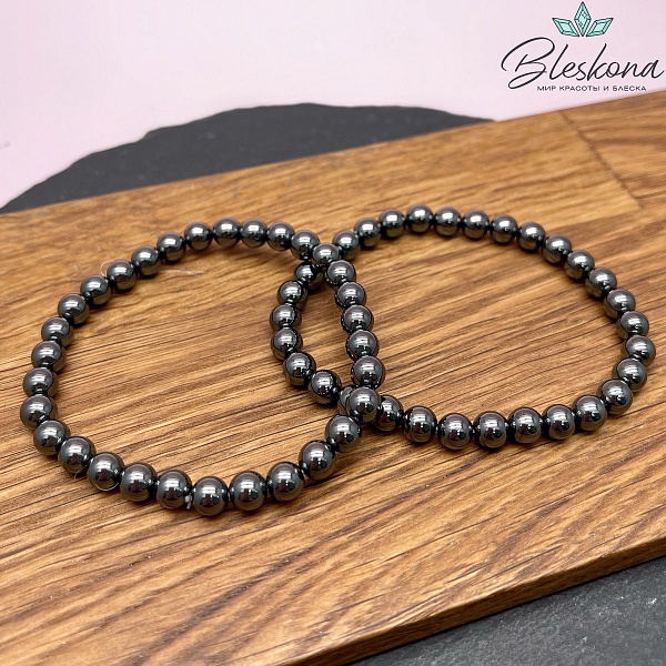 Гематит сет  6 мм