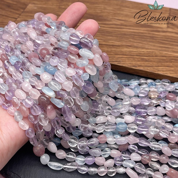  Микс кварцев галтовка №5 8-10 мм