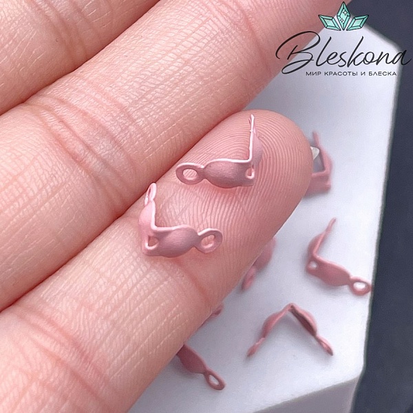 8,5*4 мм, Каллоты пудровая эмаль уп.10шт