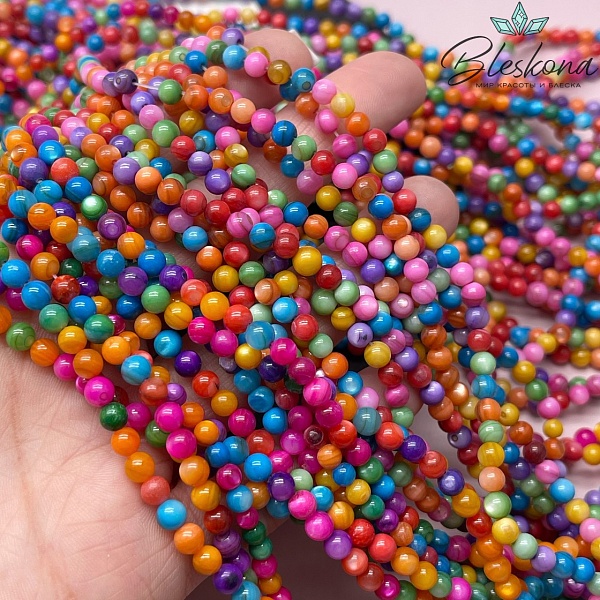 Перламутр микс 4 мм