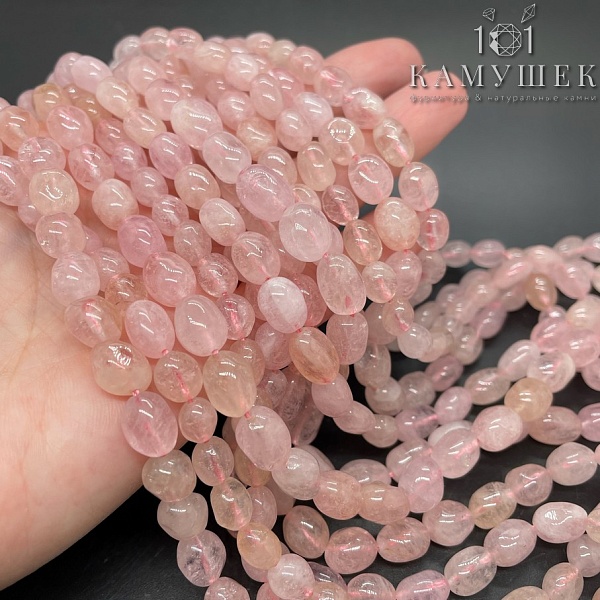 Морганит галтовка 8-8,2мм 