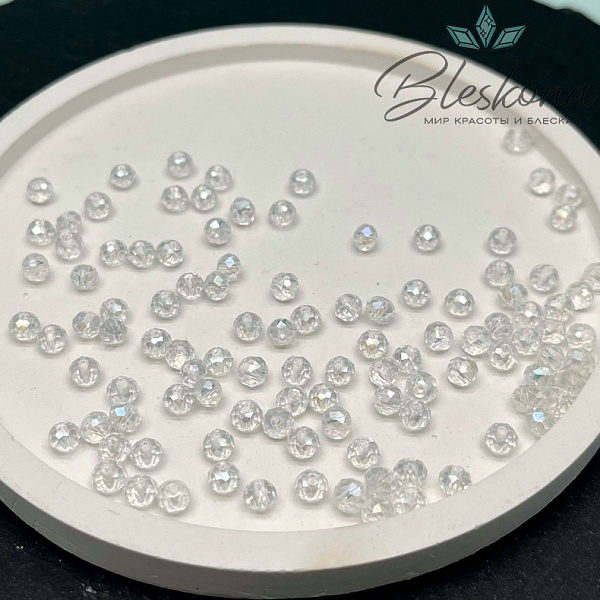 Чешское стекло №107 3,5мм