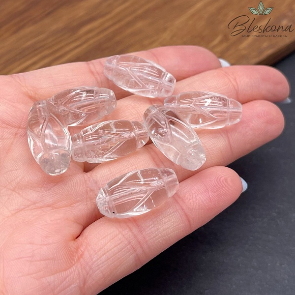 Резная Бусина Дзи Черепаха 21*10мм