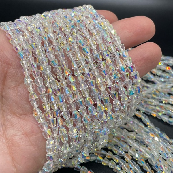 4,2 мм Стекло Lux, колокольчик, цвет AB