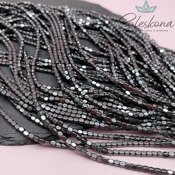 3,5*3 мм Гематин бочонок огранка, имитация