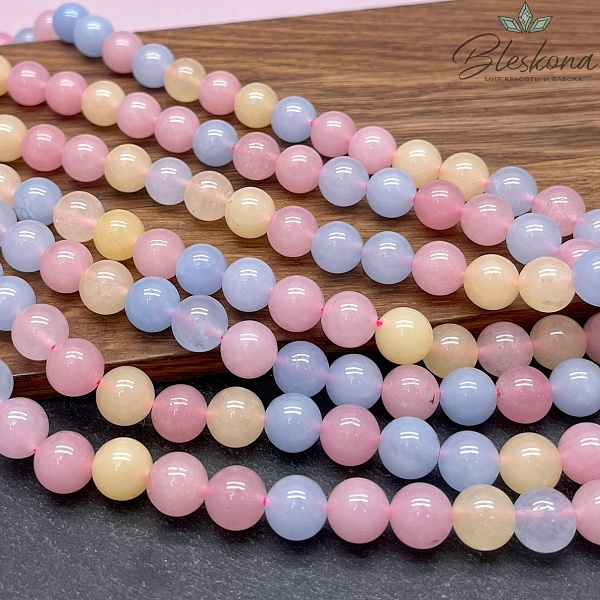 Кварц тонированный микс №2 10 мм