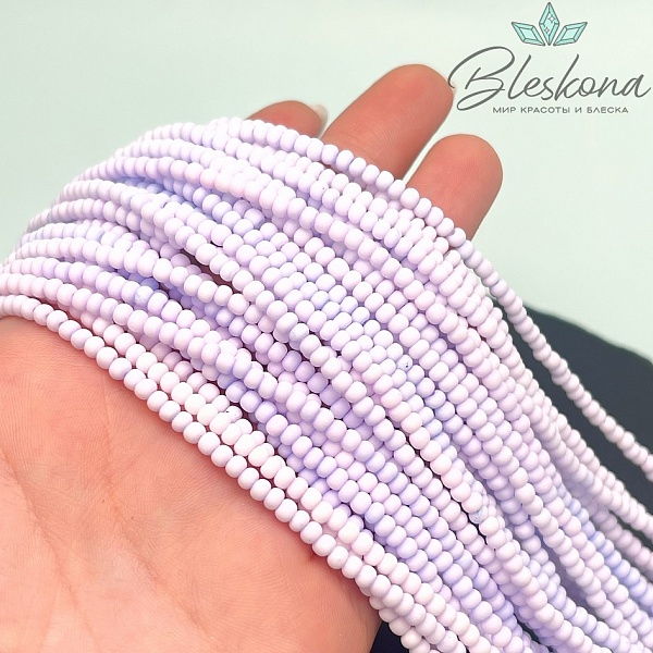 3*2 мм Бусины стекло рондель лиловые
