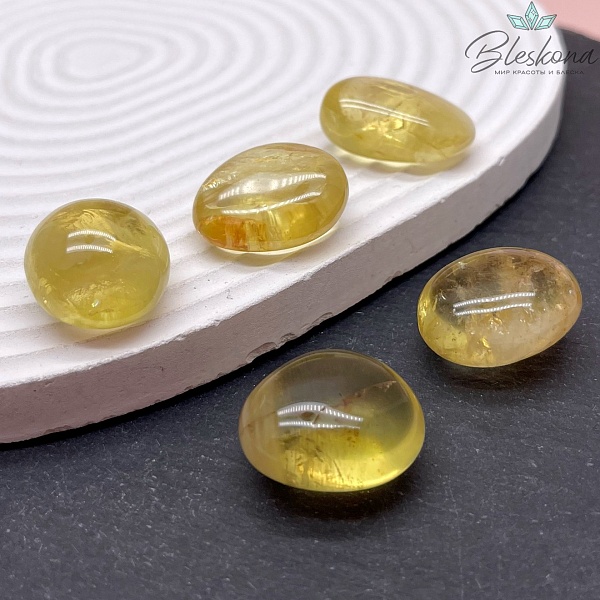 Цитрин галтовка 16-20 мм