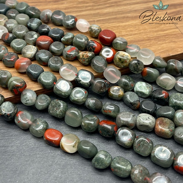 Гелиотроп галтовка 9-10 мм