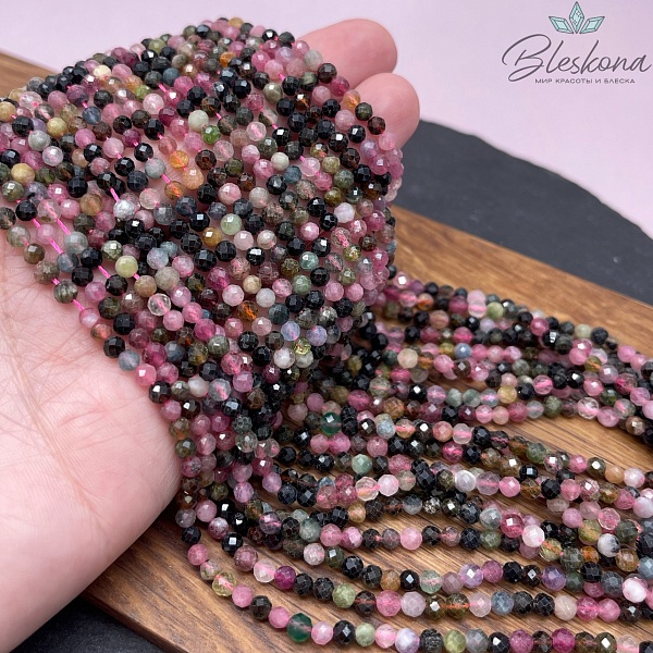 Турмалин алмазная огранка №7 4 мм