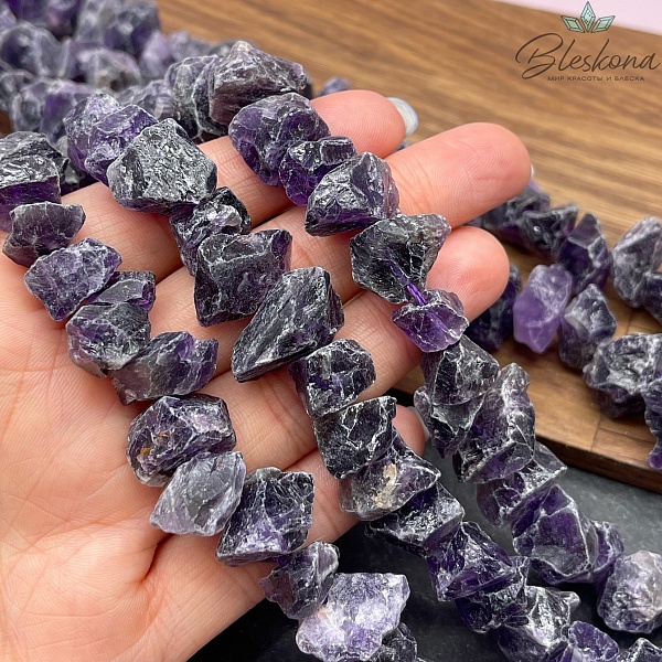 Аметист куски (6-11)*(10-16) мм