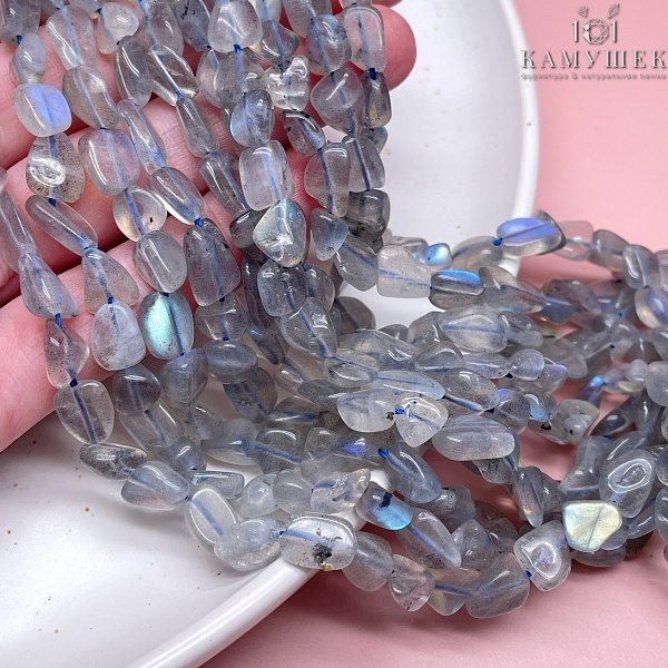 Лабрадор галтовка 7-10 мм