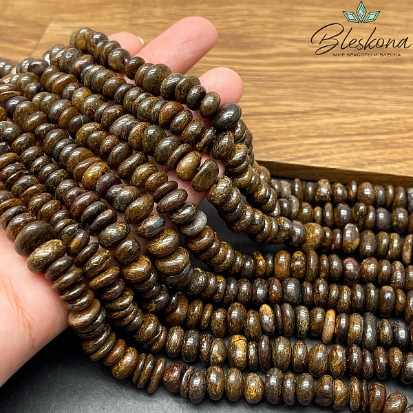 Бронзит галтовка (4-6)*(8-10) мм