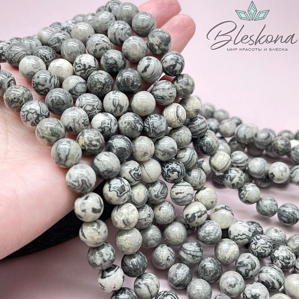 Яшма картографическая 10,5 мм